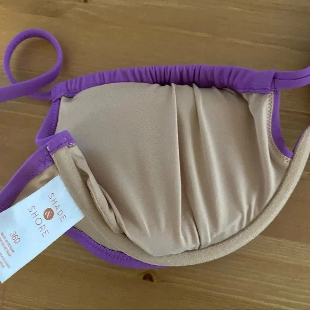 Sz. 36D Target Shade & Shore Bikini Top‎ NWOT (EE8)